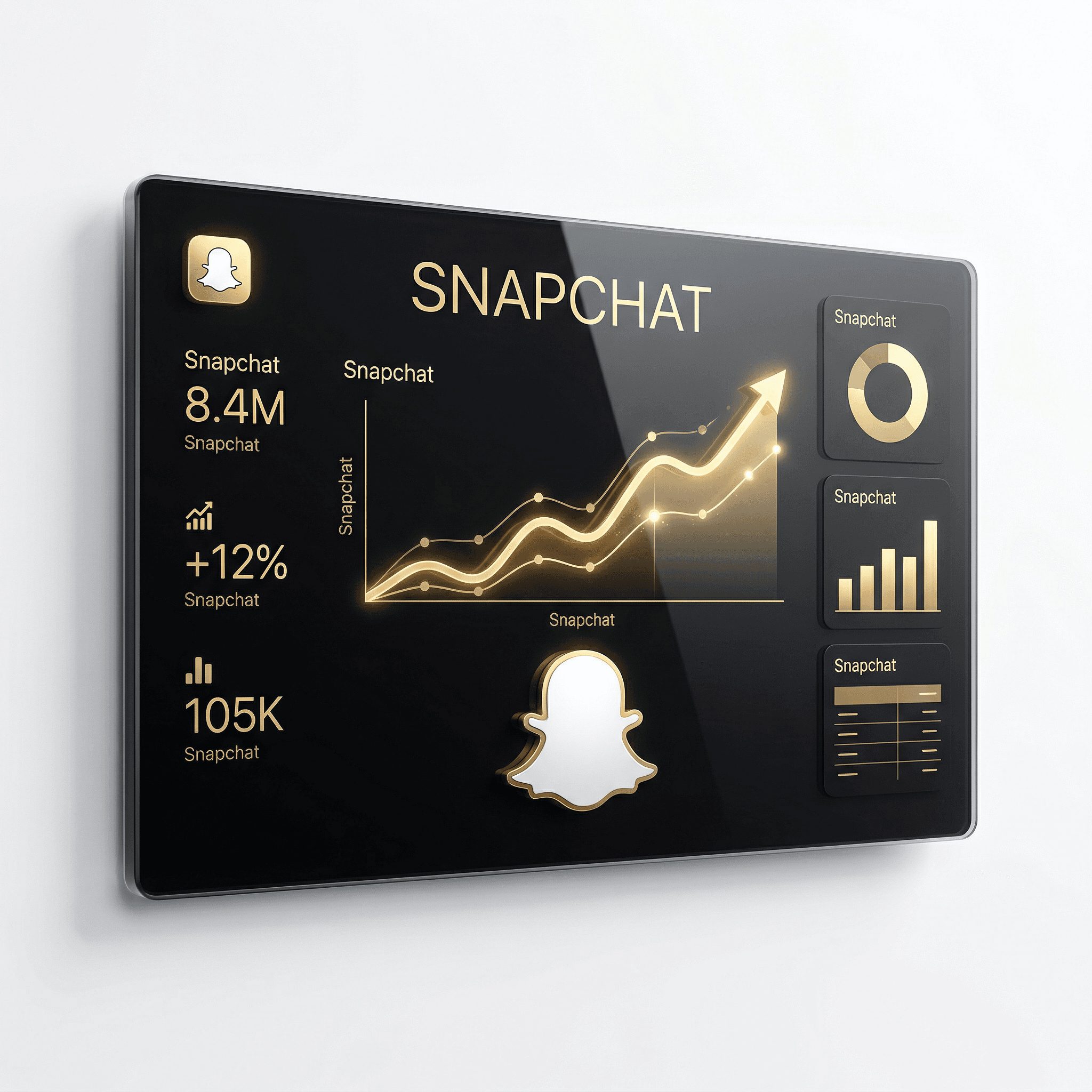 Snapchat Performance Dashboard